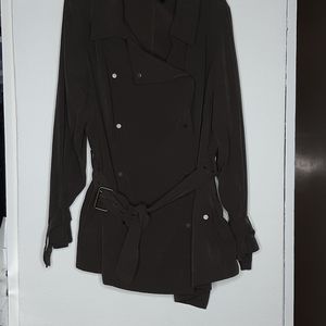 Dana Buchman hunter green jacket